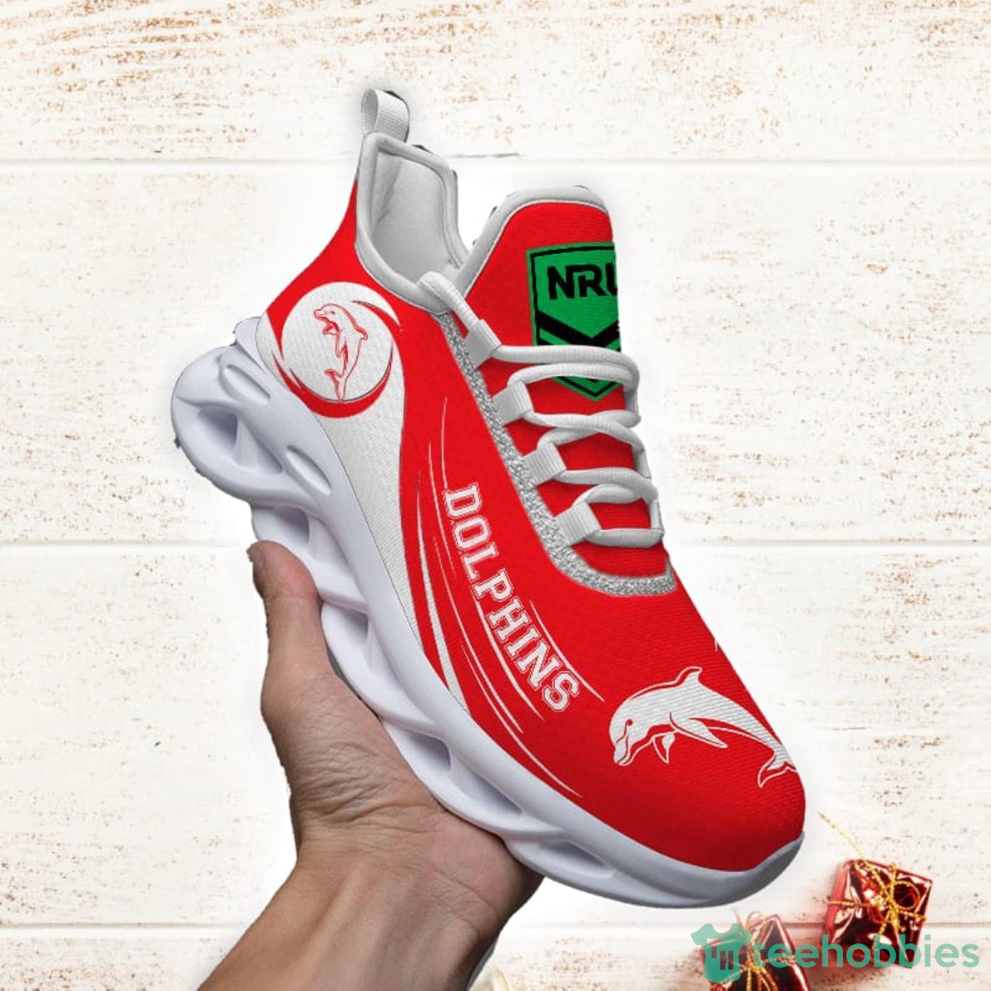NRL Dolphins Max Soul Shoes Sport Sneakers For Men And Women Gift - NRL Dolphins Max Soul Shoes Clunky Sneakers V8_1