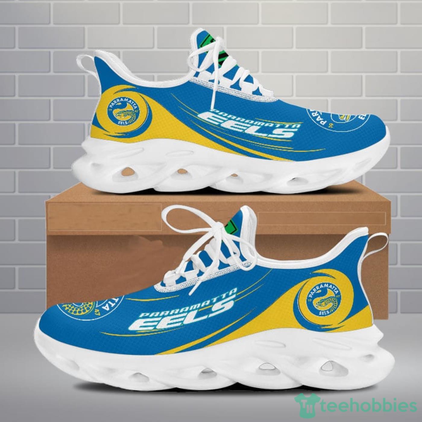NRL Parramatta Eels Max Soul Shoes Sport Sneakers For Men And Women Gift - NRL Parramatta Eels Max Soul Shoes Clunky Sneakers V8_4
