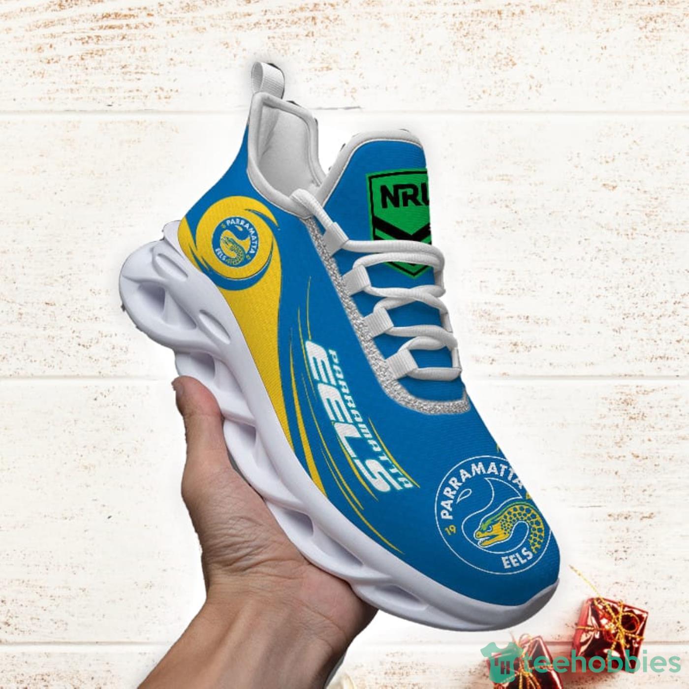 NRL Parramatta Eels Max Soul Shoes Sport Sneakers For Men And Women Gift - NRL Parramatta Eels Max Soul Shoes Clunky Sneakers V8_1