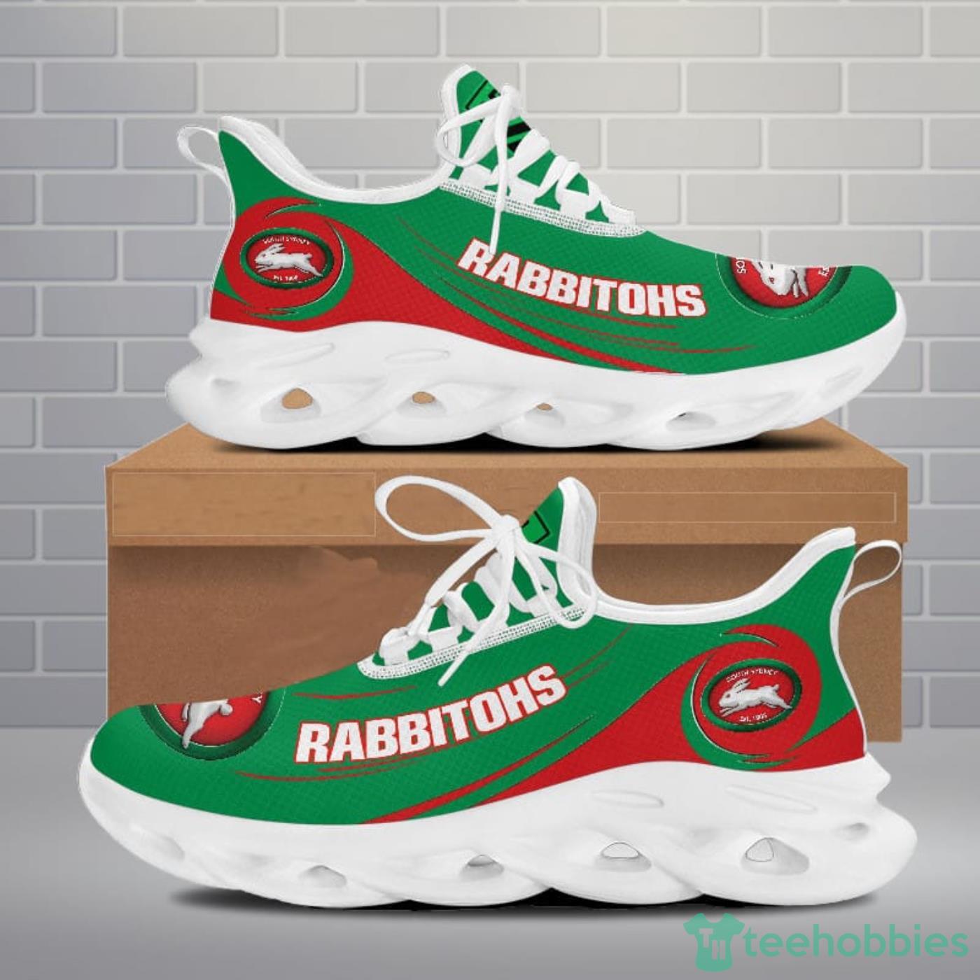 NRL South Sydney Rabbitohs Max Soul Shoes Sport Sneakers For Men And Women Gift - NRL South Sydney Rabbitohs Max Soul Shoes Clunky Sneakers V8_4