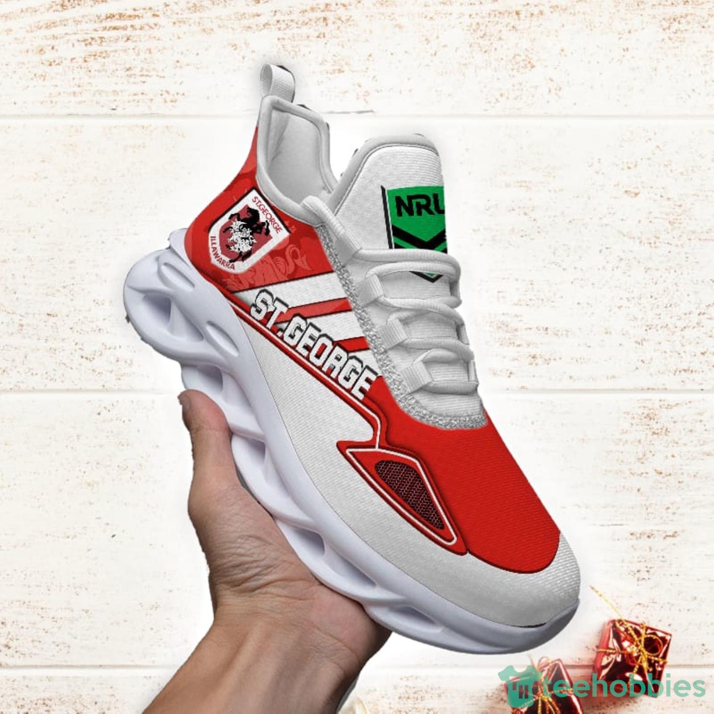 NRL St George Illawarra Dragons Max Soul Shoes Sport Sneakers For Men And Women Gift - NRL St George Illawarra Dragons Max Soul Shoes Clunky Sneakers V8_1