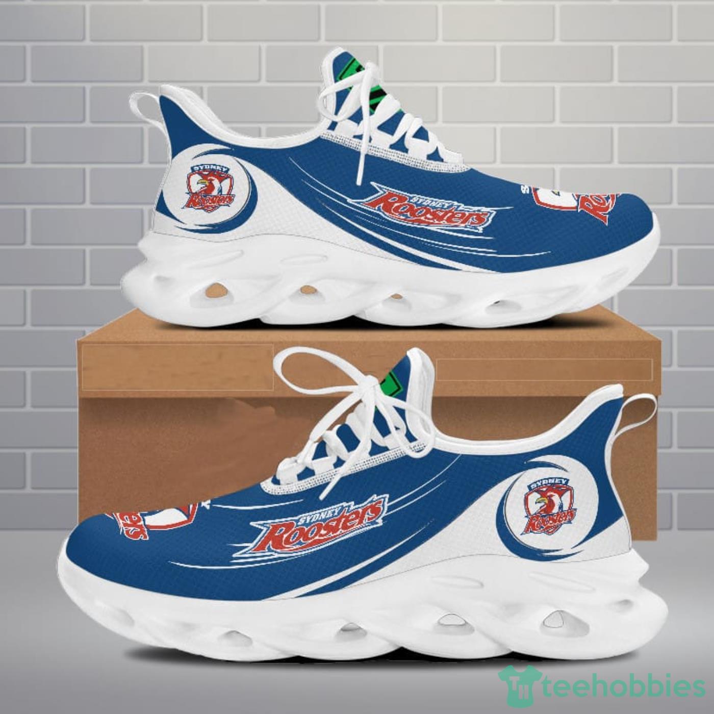 NRL Sydney Roosters Max Soul Shoes Sport Sneakers For Men And Women Gift - NRL Sydney Roosters Max Soul Shoes Clunky Sneakers V8_4