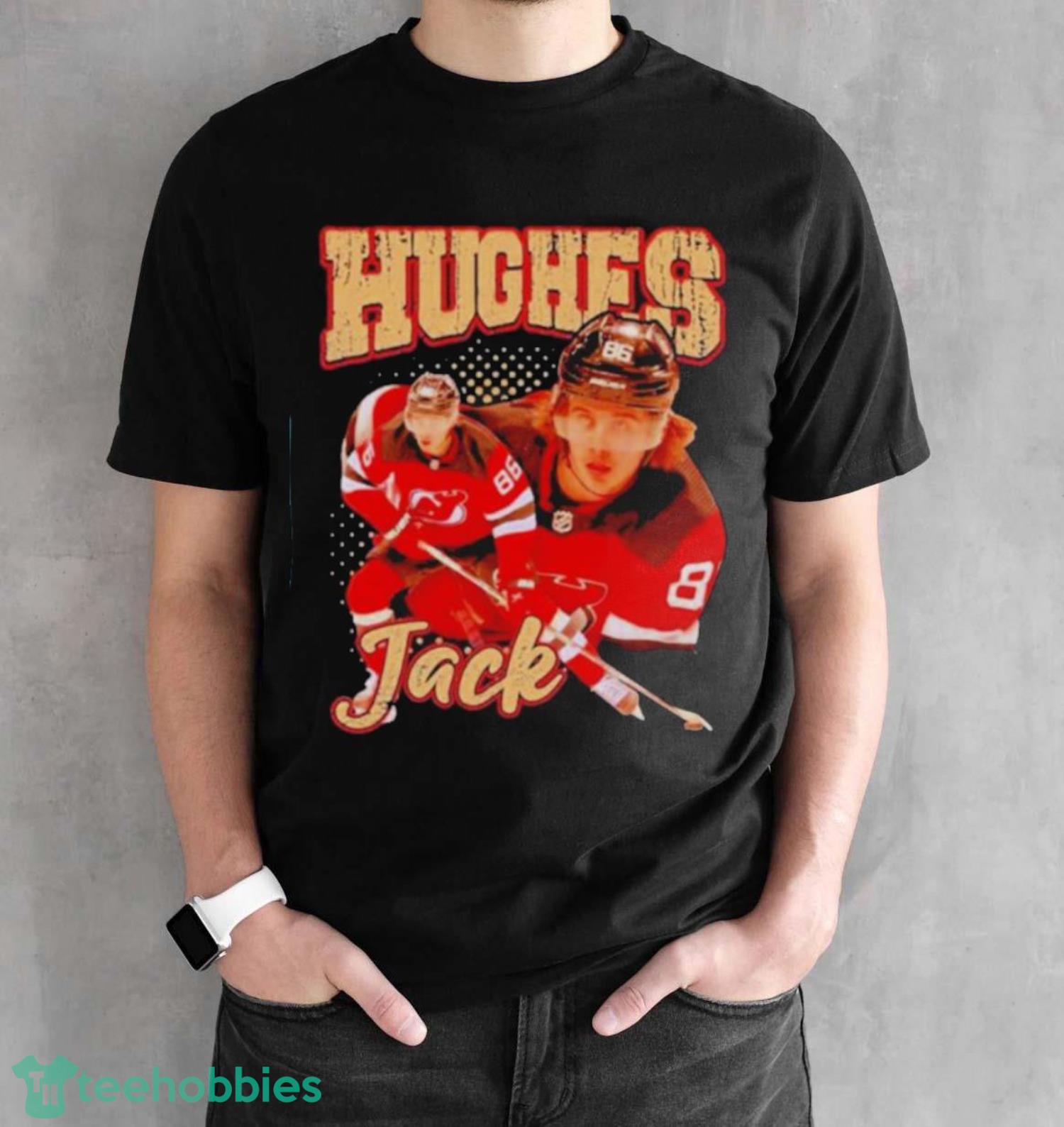 Official jack hughes new jersey devils shirt - Black Unisex T-Shirt