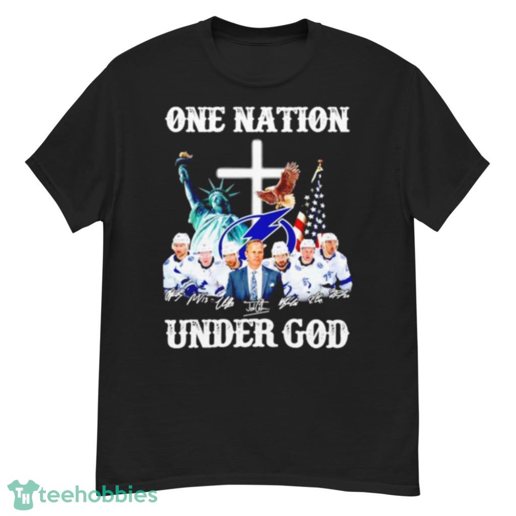 Dallas Cowboys one nation under god signatures American flag 2023 shirt,  hoodie, sweater, long sleeve and tank top