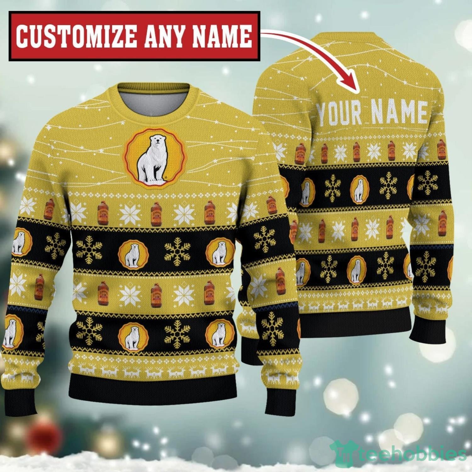 Personalized Name Twinkle Lights Bundaberg Christmas Sweater Product Photo 1