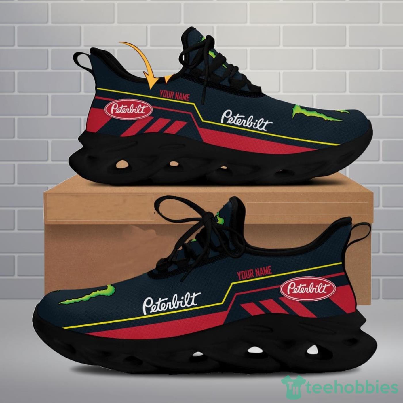 Peterbilt Max Soul Shoes Custom Name Clunky Running Sneakers For Fans - Peterbilt Max Soul Shoes Custom Name Clunky Sneakers V4_1
