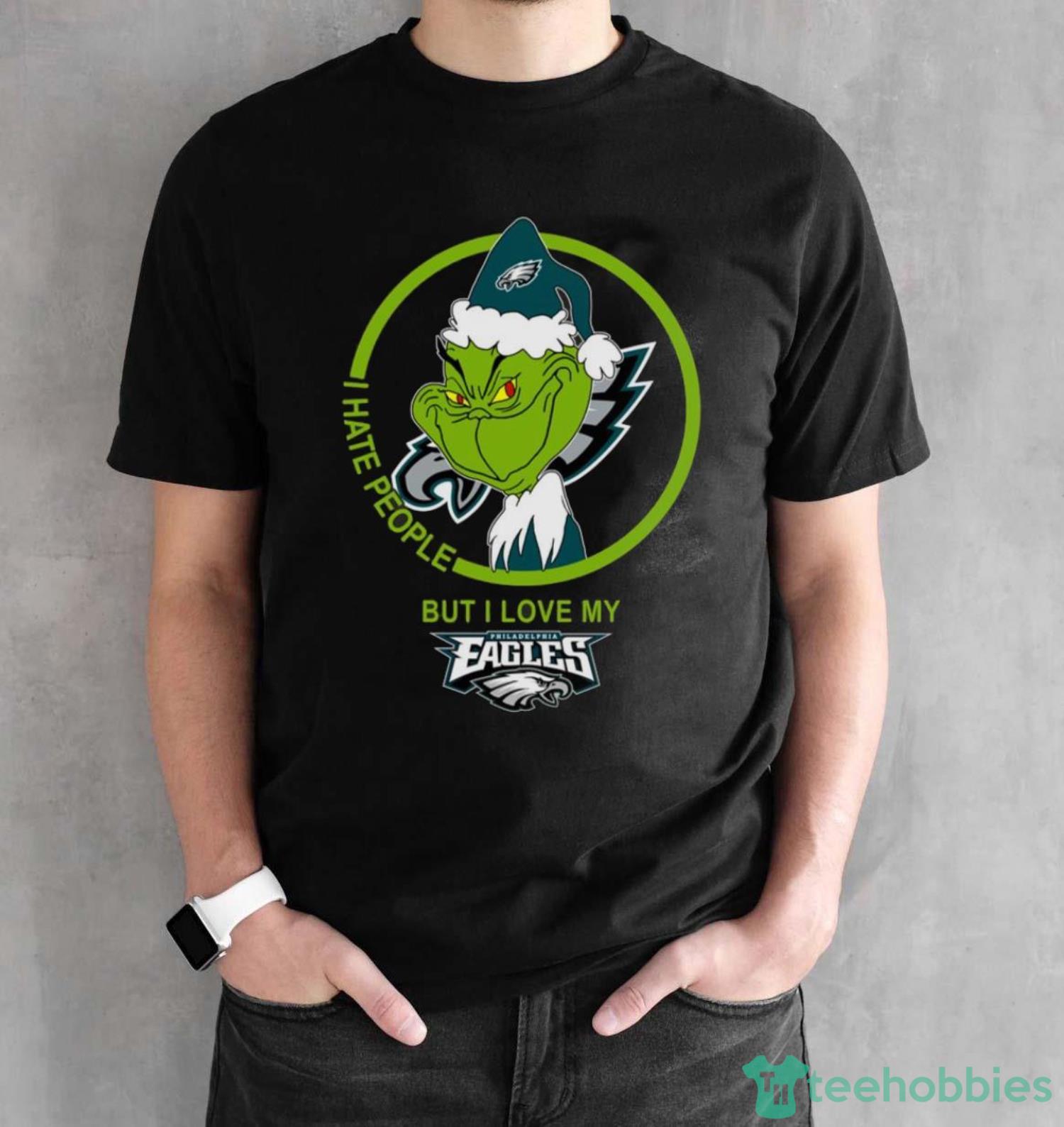 Philadelphia Eagles NFL Christmas Shirt - Black Unisex T-Shirt
