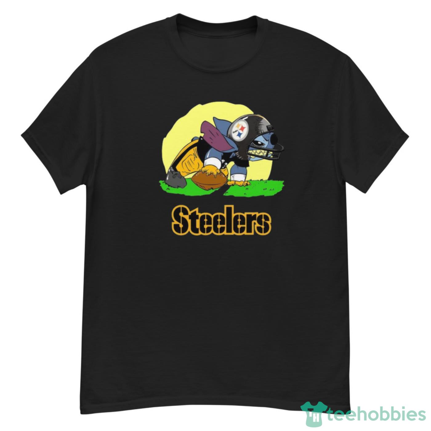 Pittsburgh Steelers Stitch Ready For The Football Battle NFL Shirt Cute Gift - G500 Men’s Classic T-Shirt