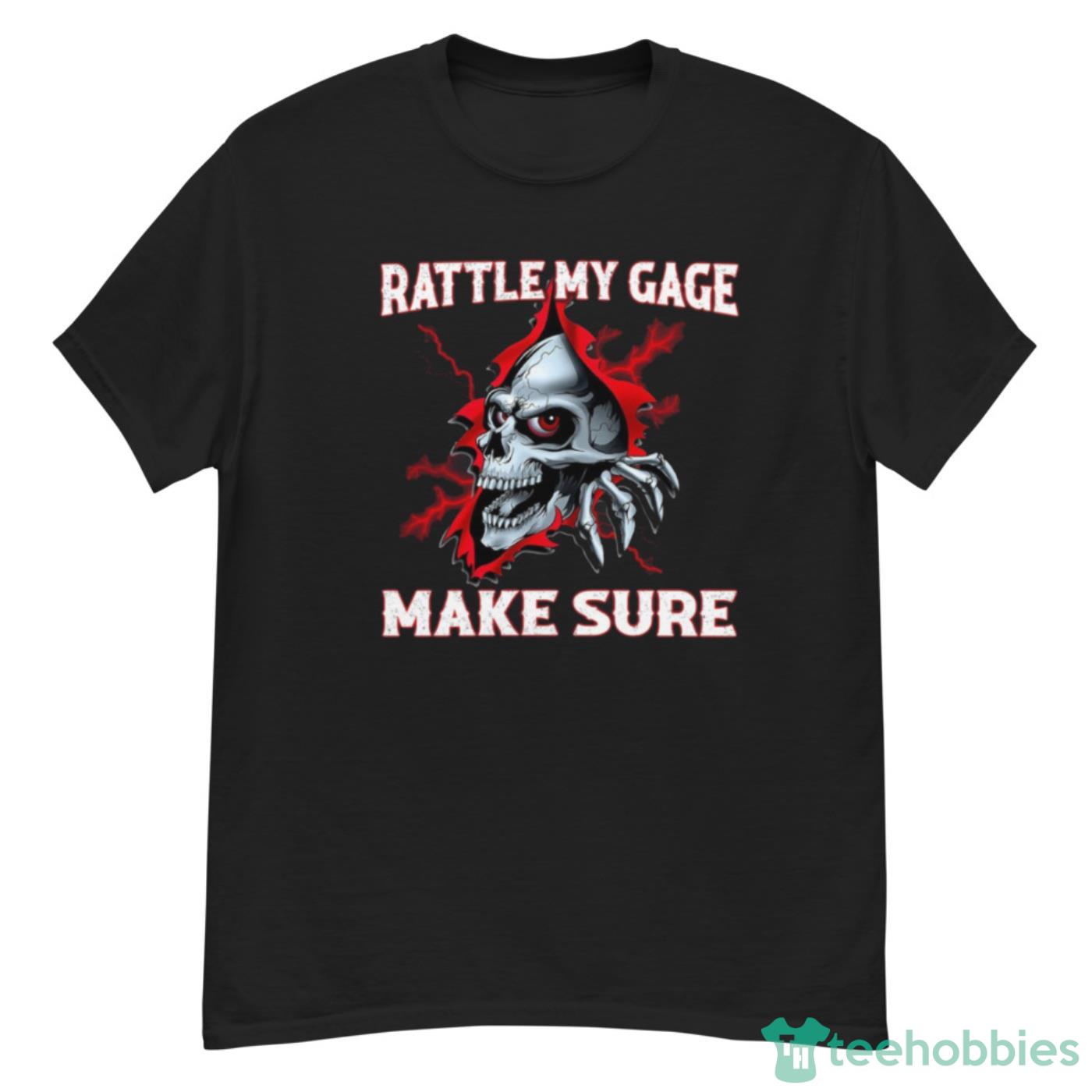 Red Skull Shirt Cute Gift, Rattle My Cage Make Sure Vintage T-Shirt Cute Gift - G500 Men’s Classic T-Shirt