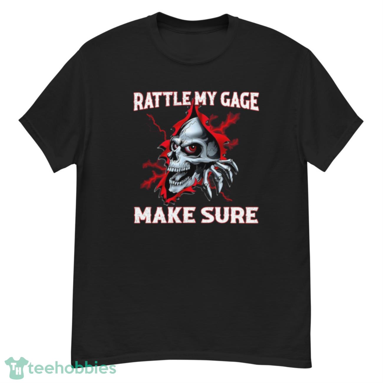 Red Skull Shirt, Rattle My Cage Make Sure Vintage T-Shirt - G500 Men’s Classic T-Shirt
