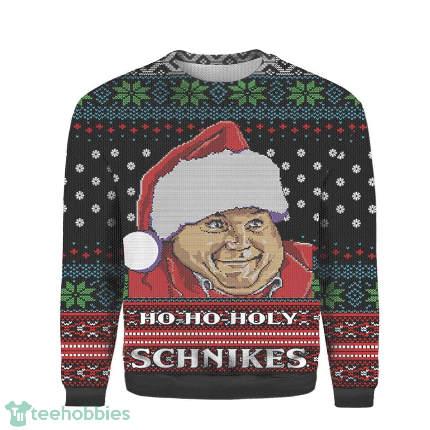 Santa Chris Farley Ho Ho Holy Schnikes Ugly Sweater All Over Print Christmas Gift Product Photo 1
