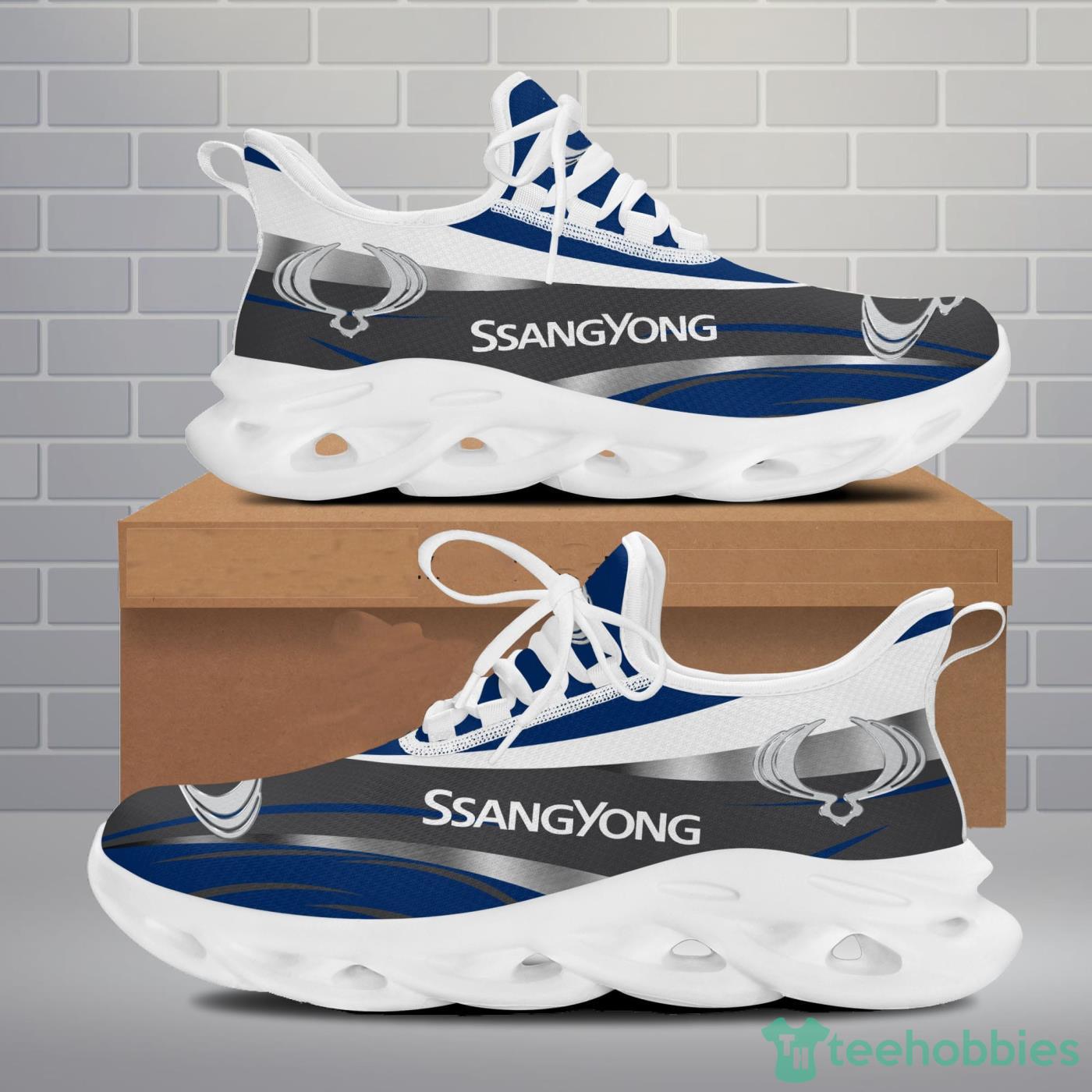 SsangYong Motor Max Soul Shoes Clunky Running Sneakers For Fans - SsangYong Motor Max Soul Shoes Clunky Sneakers_2