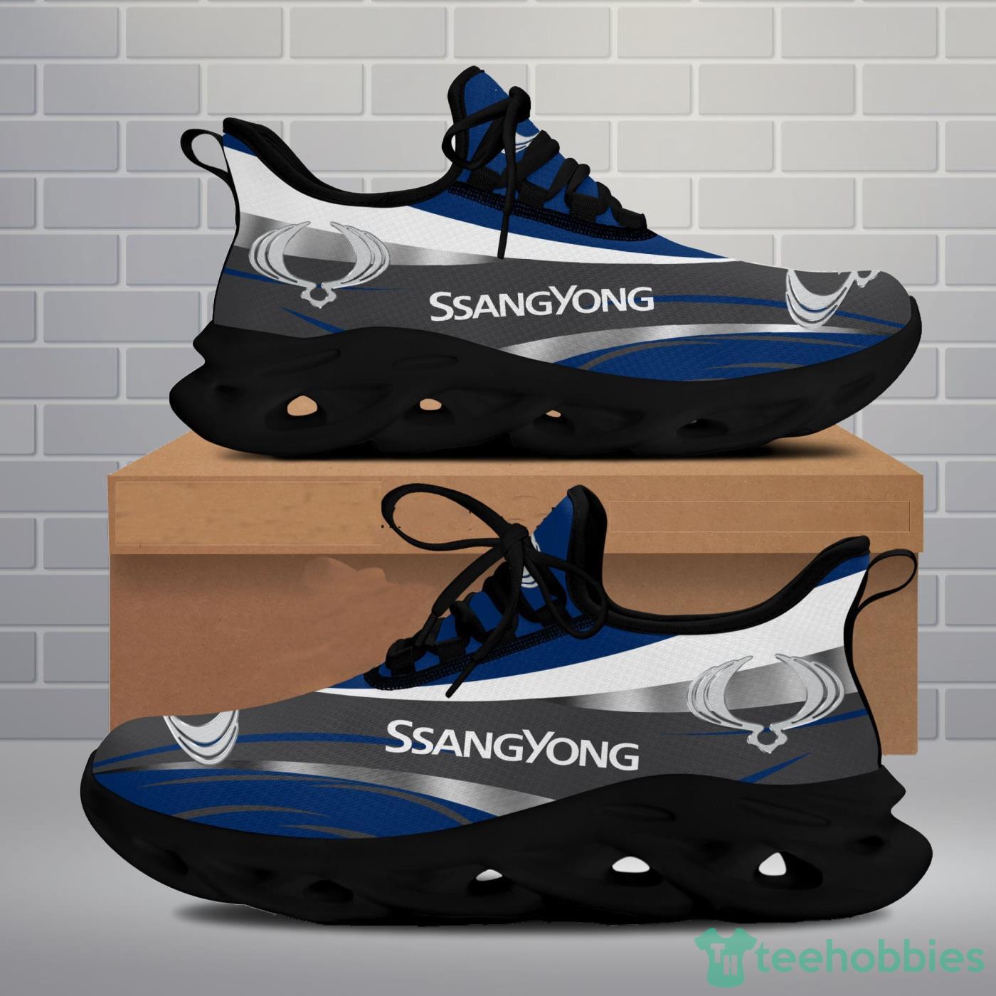 SsangYong Motor Max Soul Shoes Clunky Running Sneakers For Fans - SsangYong Motor Max Soul Shoes Clunky Sneakers_1