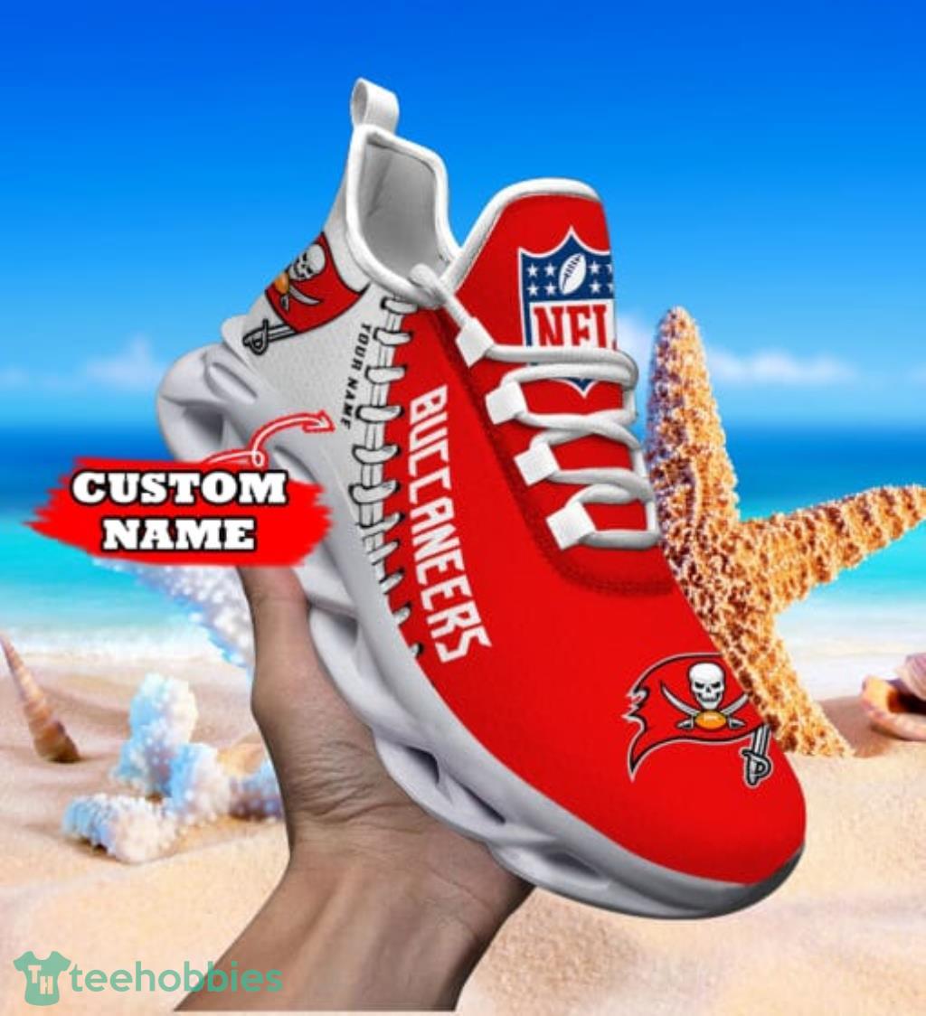 Tampa Bay Buccaneers Personalized NFL Max Soul Shoes V2 Gift For Big Fans Product Photo 1