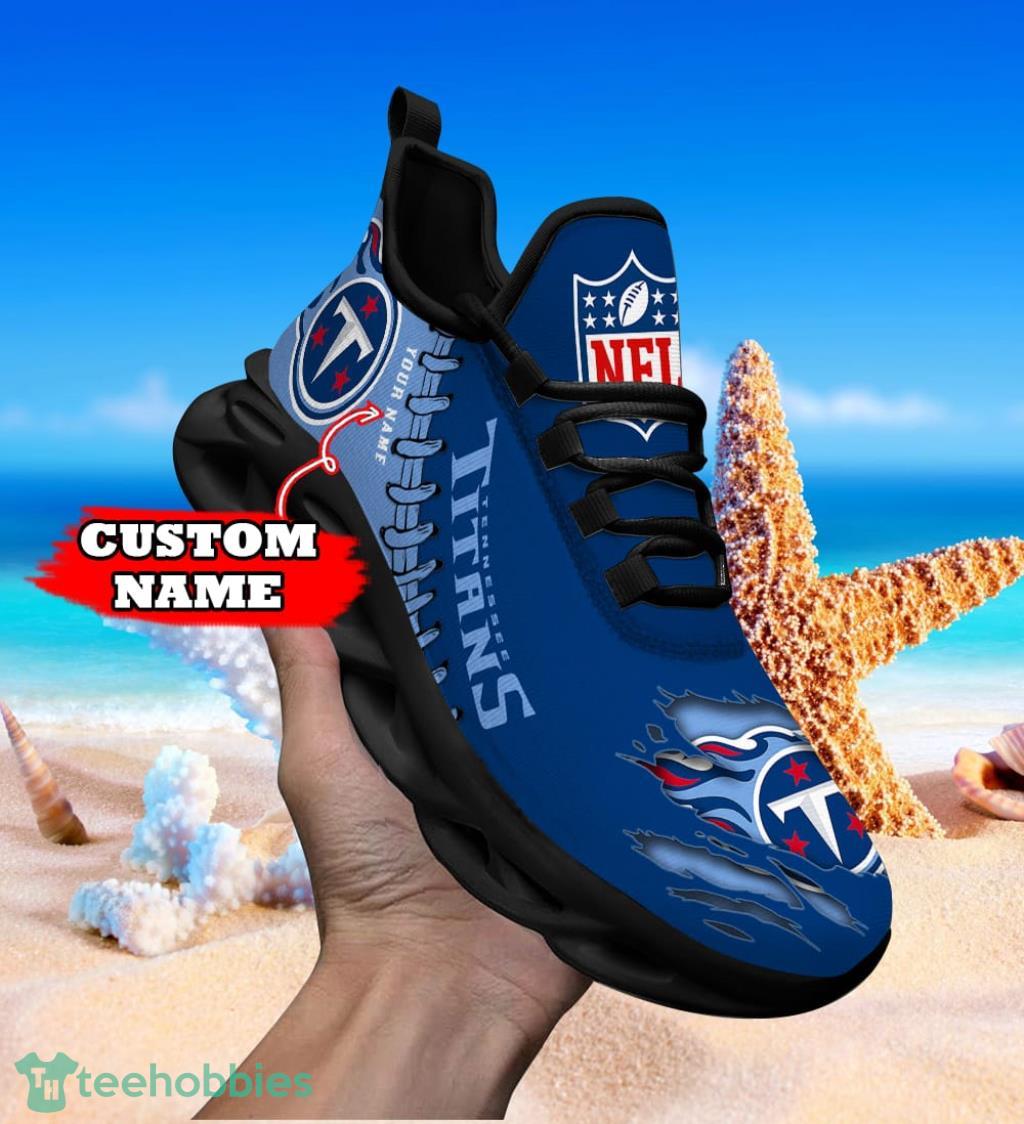 Tennessee Titans Personalized NFL Max Soul Shoes Gift For Big Fans Product Photo 1