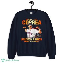 Thank You Correa Houston Astros World Series 2017 Signature Shirt image Thank You Correa Houston Astros World Series 2017 Signature Shirt Product Photo 7