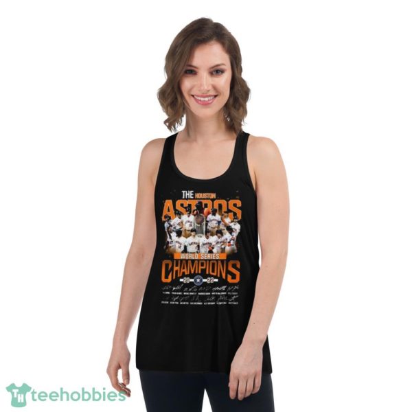 The Houston Astros 2022 World Series Champions Winner Signatures Shirt Product Photo 11