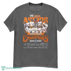 The Houston Astros 2022 World Series Champions Winner Signatures Shirt Product Photo 3