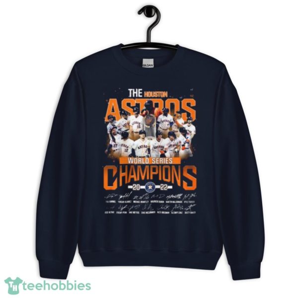 The Houston Astros 2022 World Series Champions Winner Signatures Shirt Product Photo 7