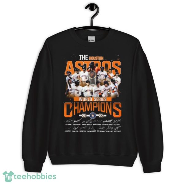 The Houston Astros 2022 World Series Champions Winner Signatures Shirt Product Photo 8