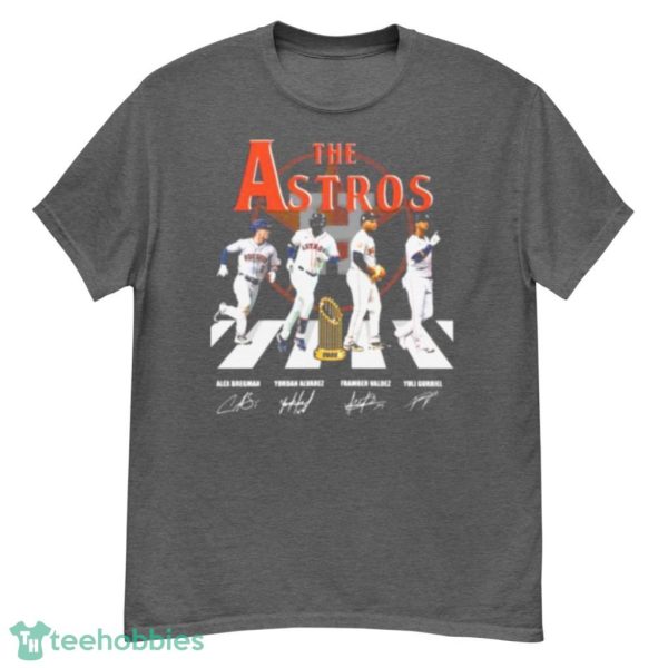 The Houston Astros Abbey Road 2022 Signatures Shirt Product Photo 3