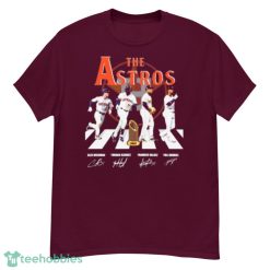 The Houston Astros Abbey Road 2022 Signatures Shirt Product Photo 4