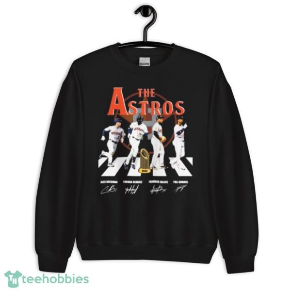The Houston Astros Abbey Road 2022 Signatures Shirt Product Photo 8