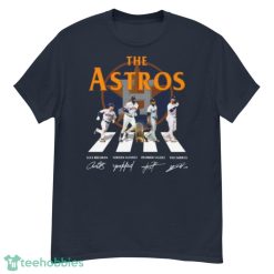 The Houston Astros Abbey Road Alex Bregman Yordan Alvarez Signatures 2022 Shirt Product Photo 2
