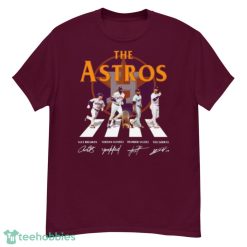 The Houston Astros Abbey Road Alex Bregman Yordan Alvarez Signatures 2022 Shirt Product Photo 4