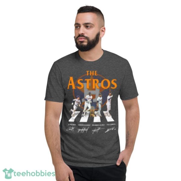 The Houston Astros Abbey Road Alex Bregman Yordan Alvarez Signatures 2022 Shirt Product Photo 5