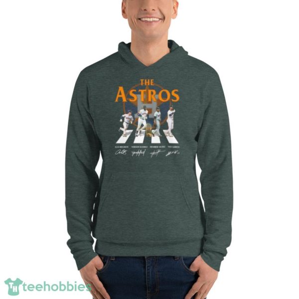 The Houston Astros Abbey Road Alex Bregman Yordan Alvarez Signatures 2022 Shirt Product Photo 9
