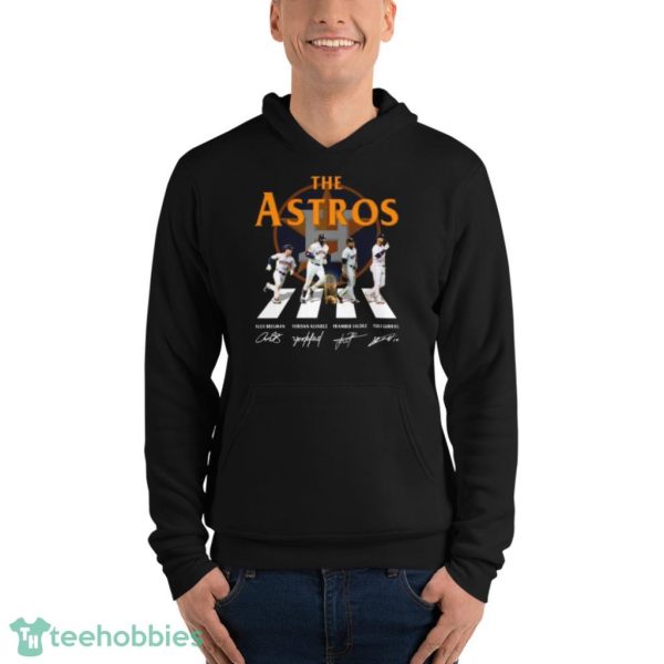 The Houston Astros Abbey Road Alex Bregman Yordan Alvarez Signatures 2022 Shirt Product Photo 10