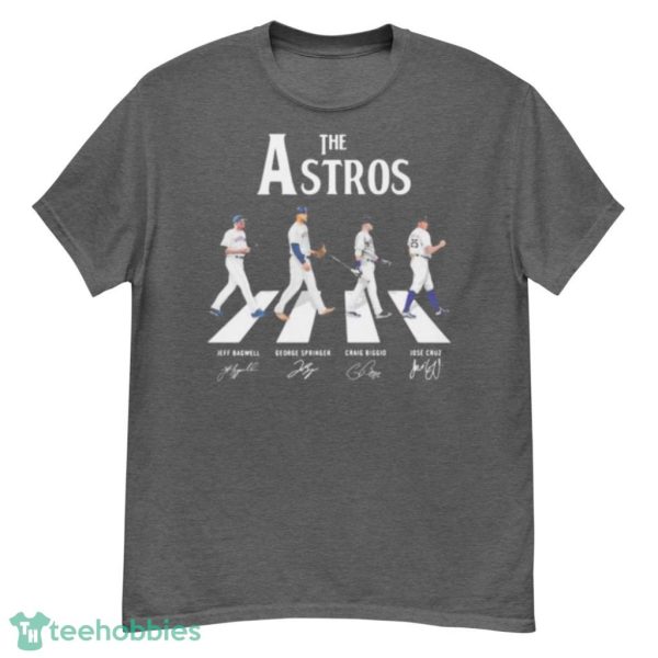 The Houston Astros Baseball Crossing The Line Signatures Shirt Product Photo 3