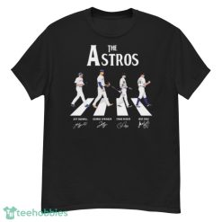 The Houston Astros Baseball Crossing The Line Signatures Shirt Product Photo 1