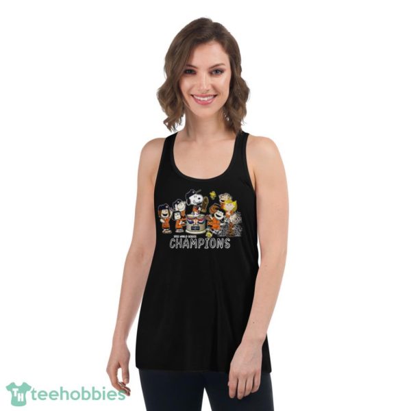 The Peanuts Snoopy And Friend Houston Astros Mlb 2022 World Series Champions Shirt Product Photo 11