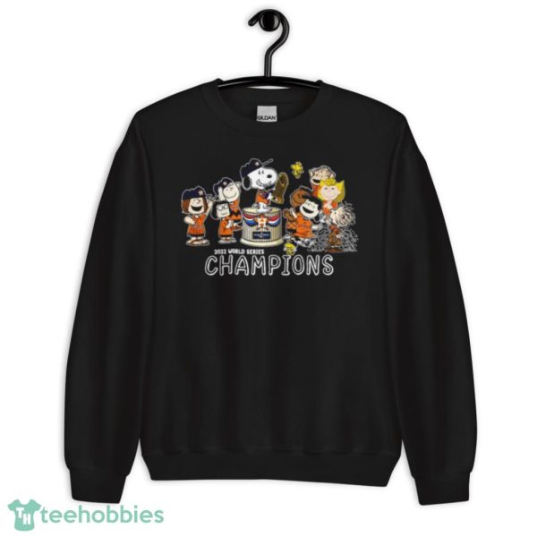 The Peanuts Snoopy And Friend Houston Astros Mlb 2022 World Series Champions Shirt Product Photo 8