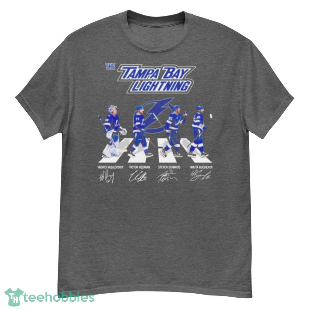 The Tampa Bay Lightning Hockey Team Abbey Road Signatures Shirt image The Tampa Bay Lightning Hockey Team Abbey Road Signatures Shirt Product Photo 3