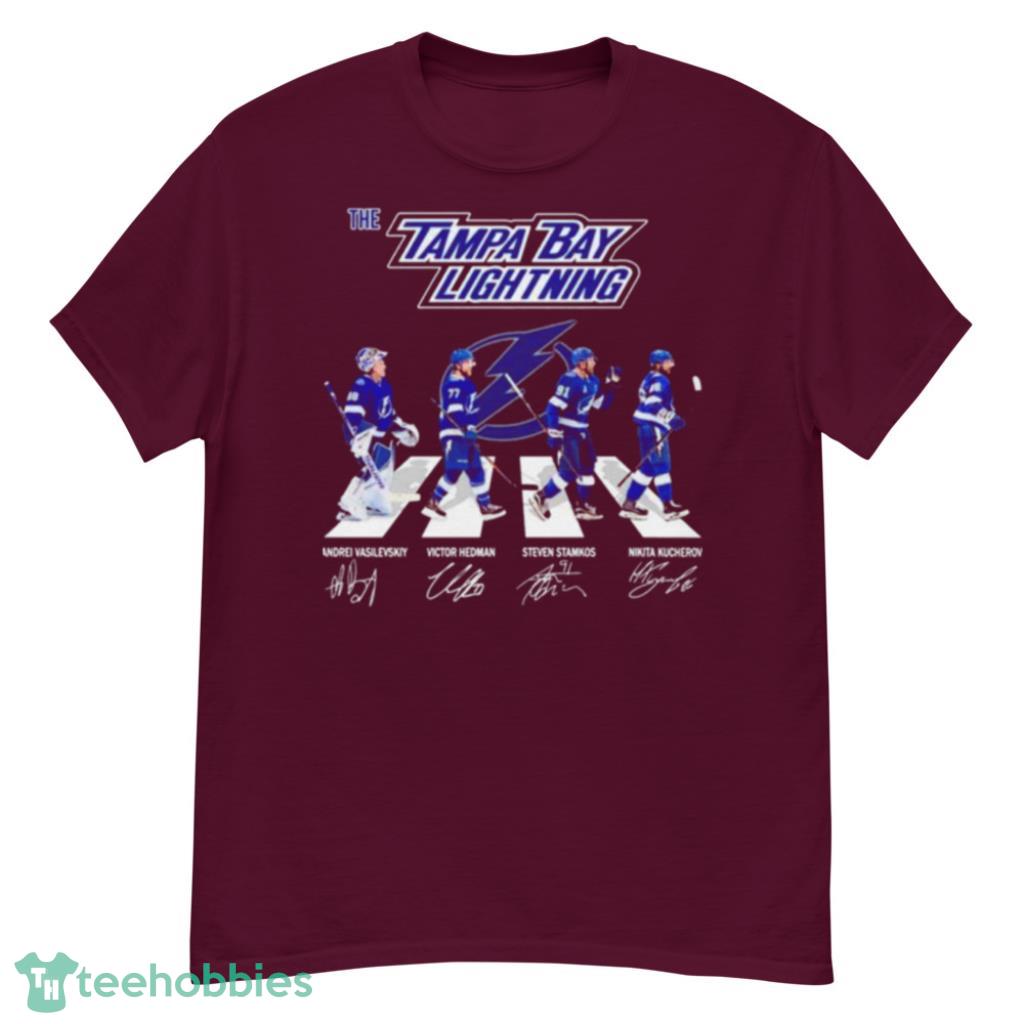 The Tampa Bay Lightning Hockey Team Abbey Road Signatures Shirt Product Photo 4 The Tampa Bay Lightning Hockey Team Abbey Road Signatures Shirt Product Photo 4