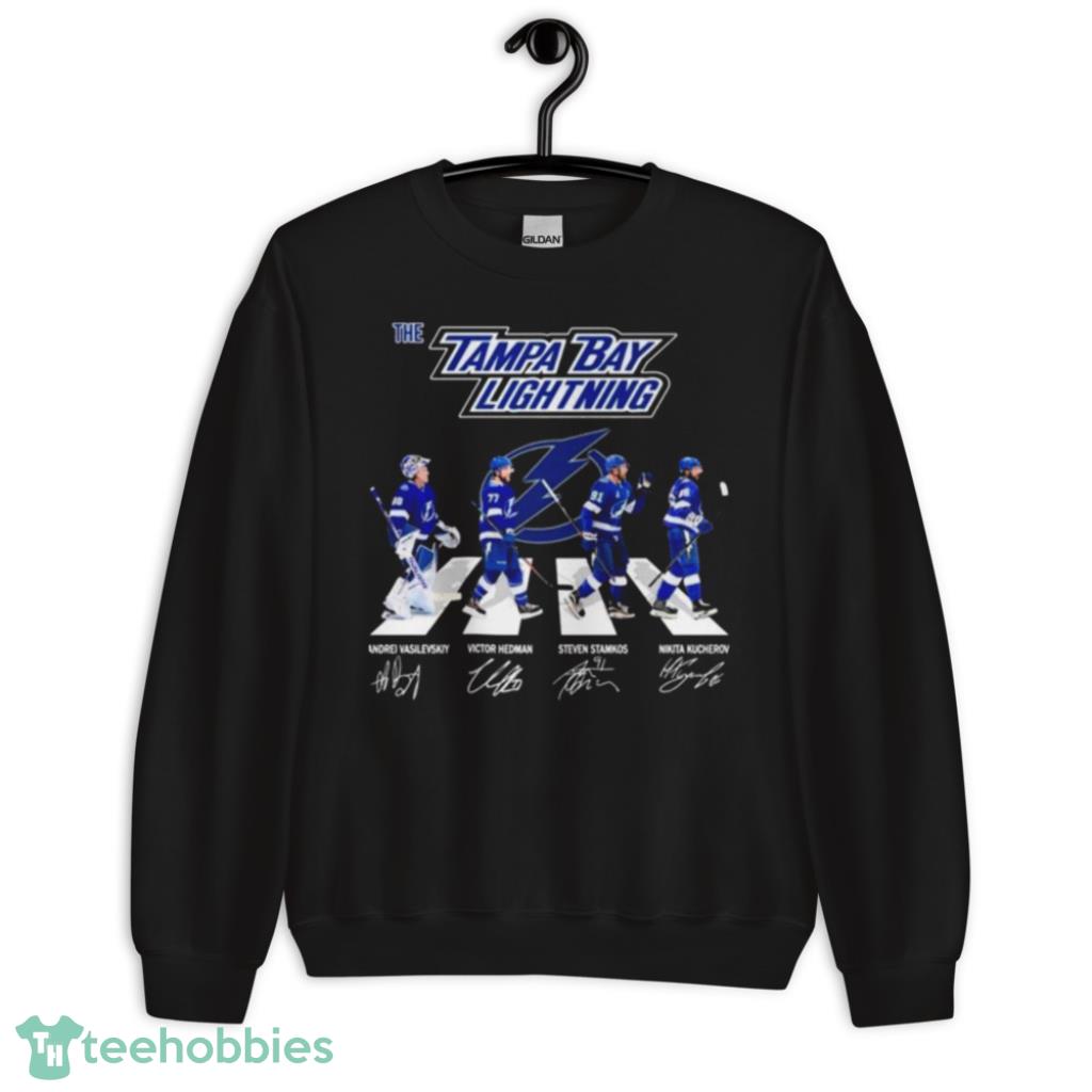 The Tampa Bay Lightning Hockey Team Abbey Road Signatures Shirt Product Photo 9 The Tampa Bay Lightning Hockey Team Abbey Road Signatures Shirt Product Photo 9