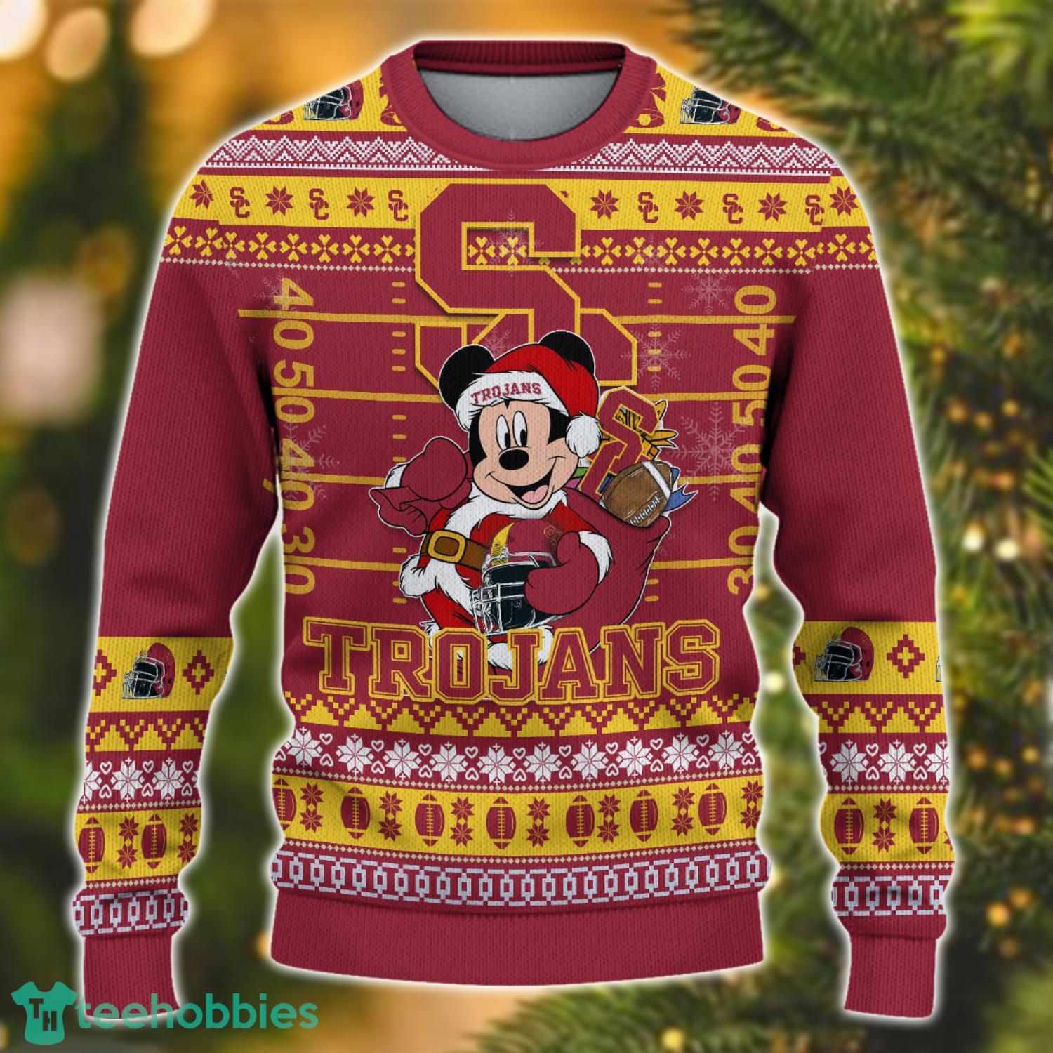 Usc trojans shop ugly christmas sweater