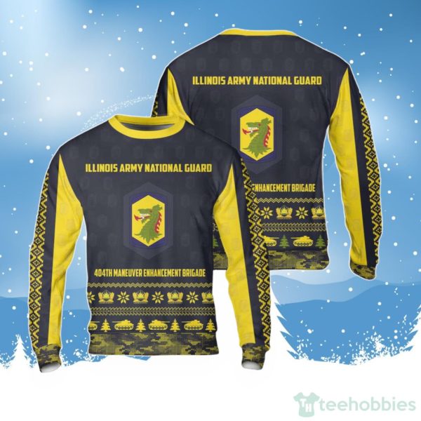 404th Maneuver Enhancement Brigade Christmas Sweater 3D – Perfect Gift For Christmas Product Photo 1