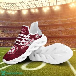 Alabama Crimson Tide Ncaa Custom Name Max Soul Shoes Running Sports Sneakers Gift For Sport Lovers Striped Style Product Photo 3