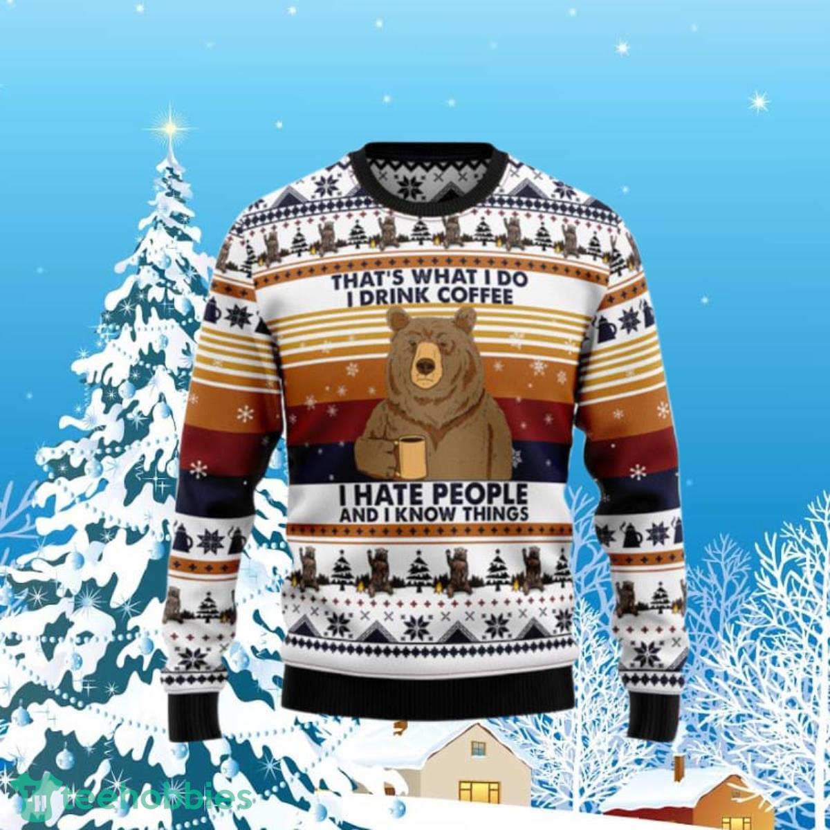 Bear ugly hotsell christmas sweaters