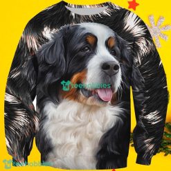 Bernese Mountain Ugly Sweatshirt Gift For Christmas, Pet Lover Product Photo 1