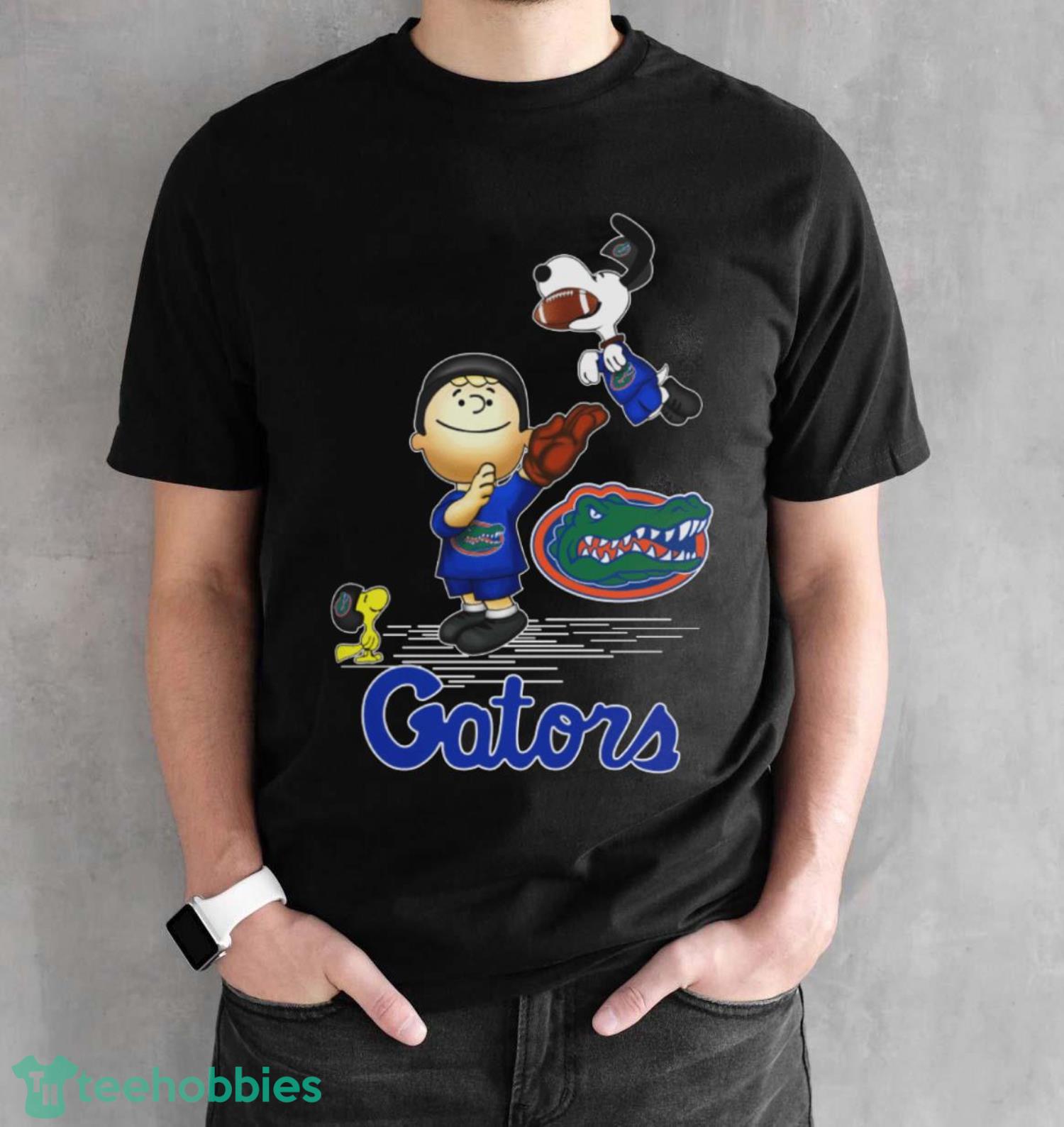 Florida Gators The Peanuts Sport Fans Christmas Shirt Gift For Christmas - Black Unisex T-Shirt