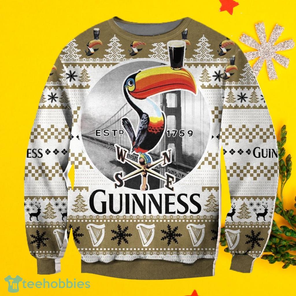 Guinness Ugly Sweater Christmas Gift For Christmas Funny image Guinness Ugly Sweater Christmas Gift For Christmas Funny Product Photo 1
