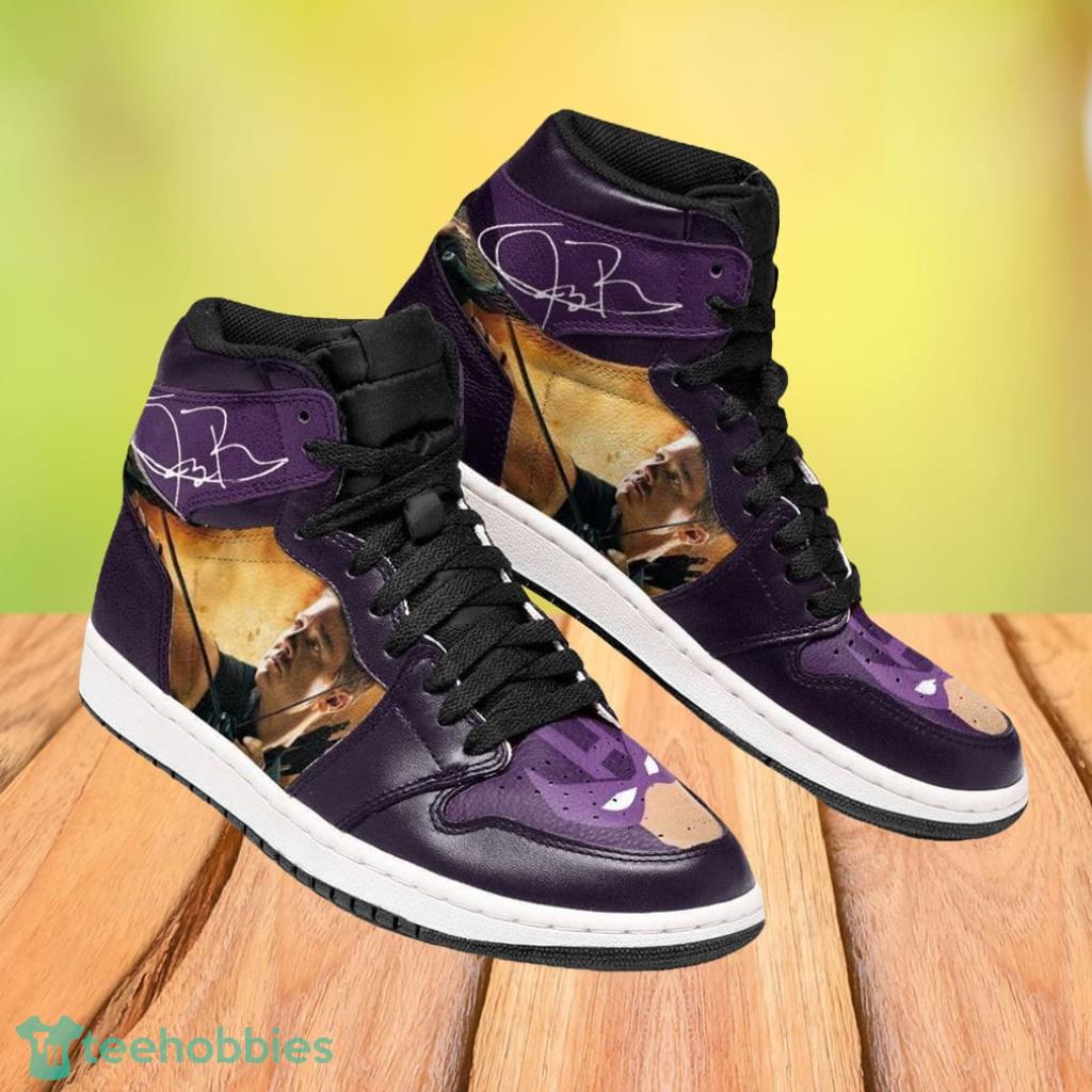 Hawkeye Marvel Air Jordan Hightop Shoes Sport image Hawkeye Marvel Air Jordan Hightop Shoes Sport Product Photo 1