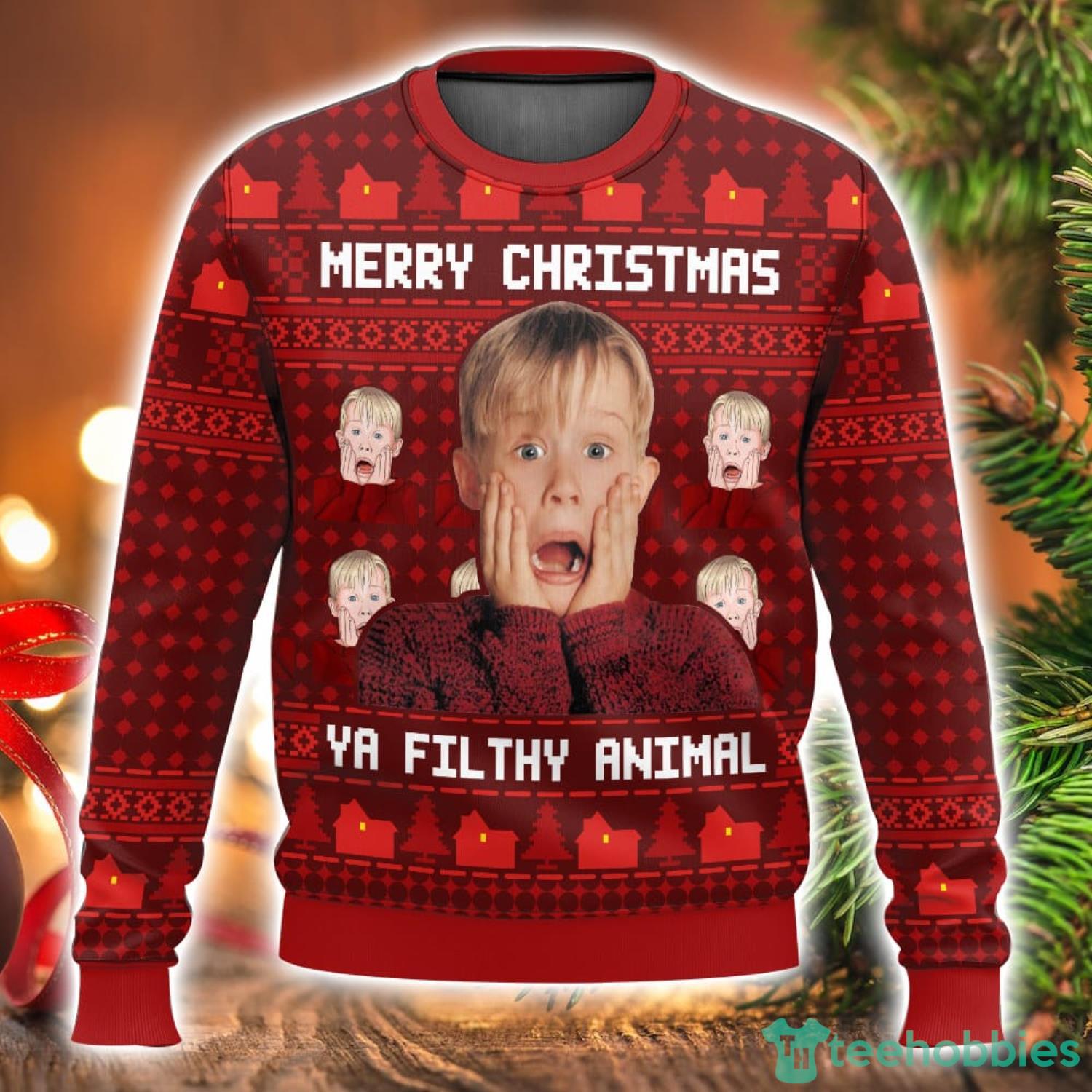 Home alone ugly christmas sweater hotsell