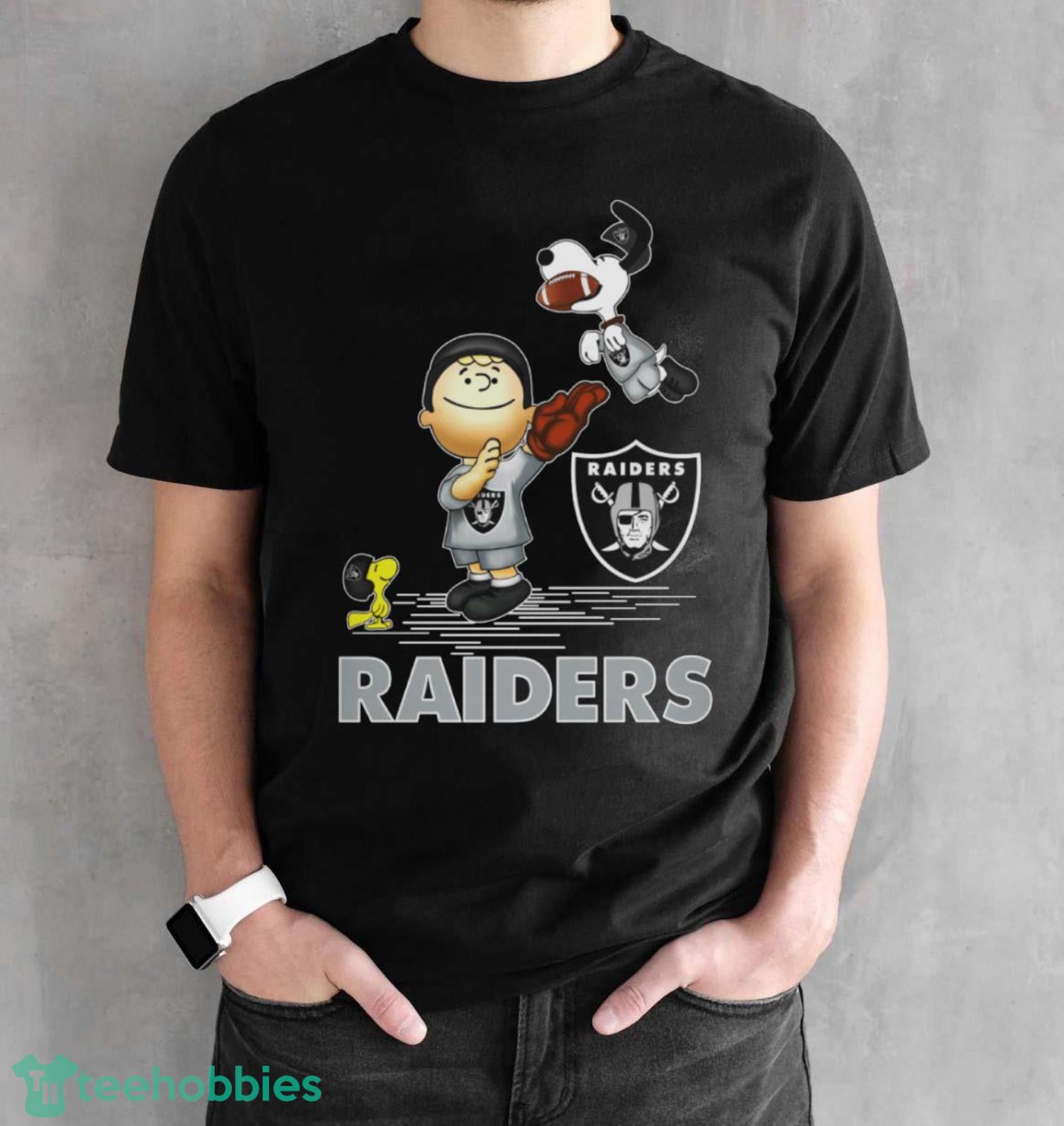 Las Vegas Raiders The Peanuts Sport Fans Christmas Shirt Gift For Christmas - Black Unisex T-Shirt