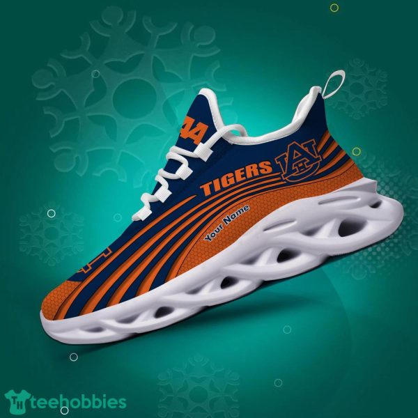 NCAA Sneakers Auburn Tigers Running Sneakers Custom Name Max Soul Shoes Product Photo 5